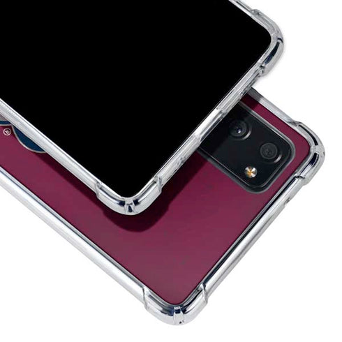 NHL Colorado Avalanche Distressed Galaxy S20 FE Clear Case